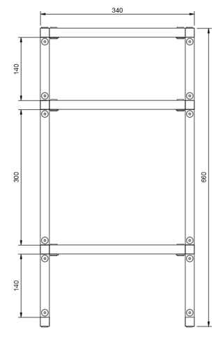 Szafka nocna SN3363P